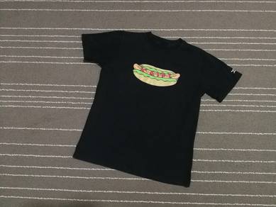 X GIRL HOT DOG TEE woman M