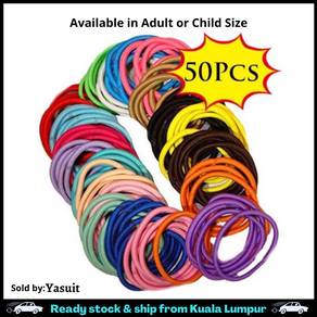50 pieces Girl Adult Child Candy Colors Nylon