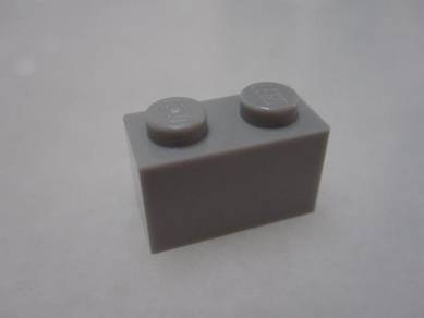 LEGO 1X2 Grey Brick