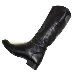 Italian Pull Out Knee Height Leather Boot