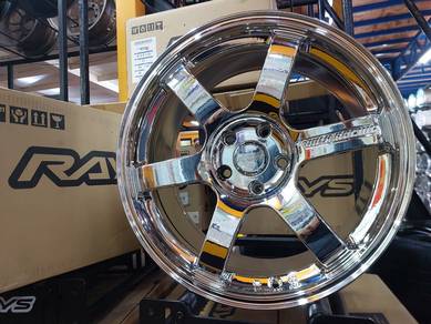 rim 18 VOLK TE37 Chrome CIVIC GOLF A250 CLA HRV