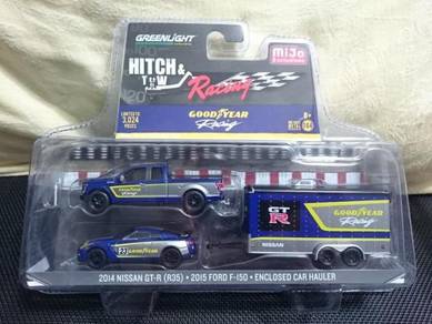 1/64 Greenlight Nissan GT-R Ford F-150 limited