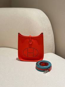 Hermes Mini Evelyne TPM Classic Orange