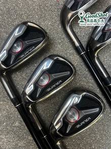 Lefty Taylormade Burner golf irons 6-S flex R