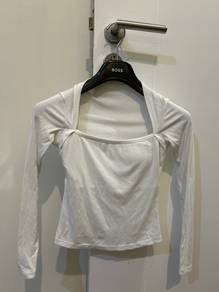 white long sleeved