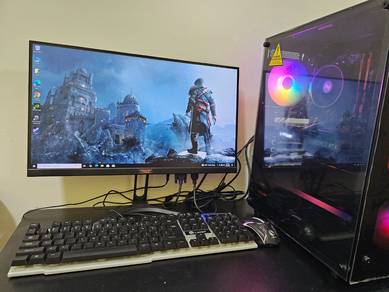 Used Custom Gaming PC Ryzen5 5500 I 16GB I RTX3060