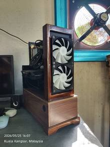 PC Gaming i7 + GTX 1660 | Custom DIY Wooden Case
