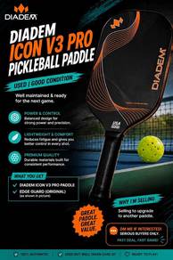 DIADEM ICON V3 PRO Pickleball Paddle