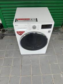LG inverter 9kg front load hot washer
