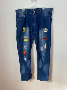 Custom Patchwork Embroidered Denim