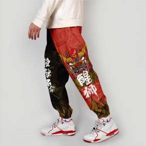 Lion Dance Theme Pants Seluar ala Tarian Singa