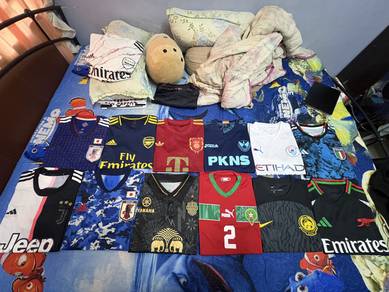 Jersi bola football jersey arsenal argentina real