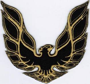 Pontiac Firebird GOLD #TB Trans Am Car Patch