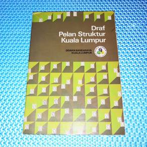 Vintage 1982 Draf Pelan Struktur Kuala Lumpur