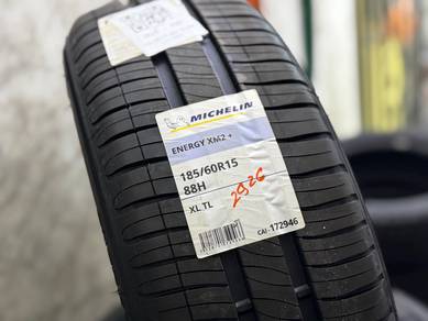Tayar Baru 185 60 15 Michelin Energy XM2+ 2026