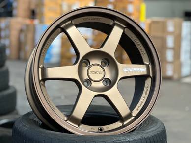 NEW 17 AOW TE37 Rim Ativa MX5 Almera Myvi Vios
