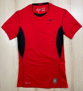 Nike Pro Combat Red Compression #AL Used