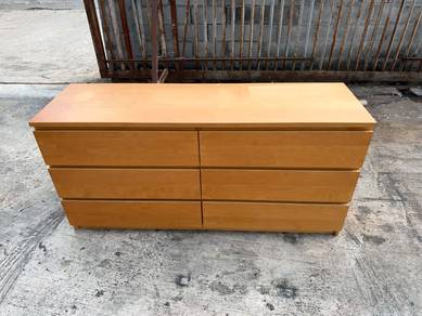 (IKEA) Chest of 6 Drawer Cabinet Laci