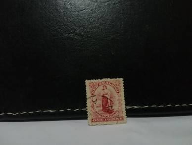 1901 New Zealand Stamp Universal Postage