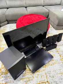 Toshiba 32’ LED TV & Sony Home Theatre