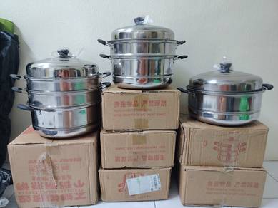 Stainless steel steamers/Periuk kukus NEW