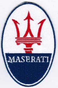 Maserati Motor Company Automaker Car Racing Patch