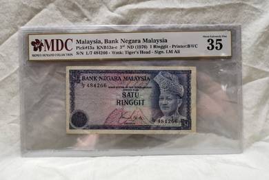 Malaysia, Bank Negara Malaysia

- Pick#13a KNB13a-
