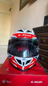 LS2 Storm 3 XL Helmet 62cm Used Once + Pinlock