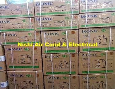 Isonic 1hp Inverter Air cond + install