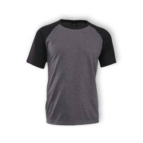 T- shirt Raglan Short Sleeve Code 1028 Grey/Black