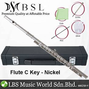 BSL Flute C Key for Beginner Student Nickel