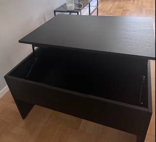 Ikea (ostavall) adjustable coffee table 90x48x63cm