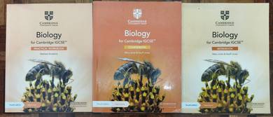 Cambridge IGCSE Biology Textbook, Workbook, and Re