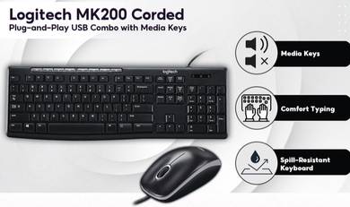 Logitech Keyboard + Mouse