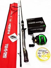 AWASHIMA LURE MASTER 6’ ROD COMBO AWASHIMA REEL
