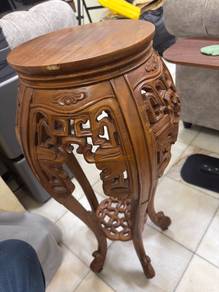 meja kayu jati 90an