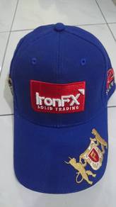IronFx Solid Trading Premium Blue Baseball Cap