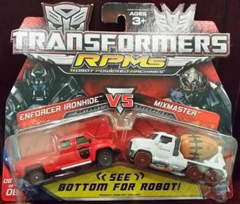 Transformers RPMG - Ironhide + Mixmaster