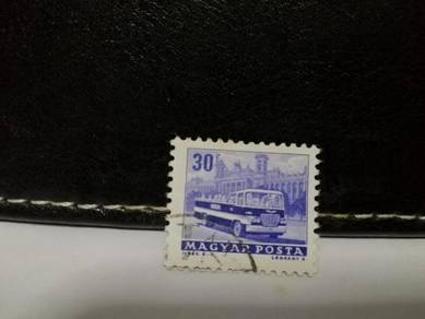 1963 Hungary Stamp Sightseeing Bus