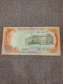Vietnam 500 dong old note