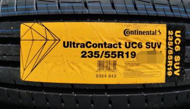 235 55 19 CONTINENTAL UC6 RUN FLAT RFT Tayar Tyre