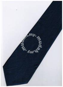 BU7 Blue Top Quality Solid Formal Neck Tie