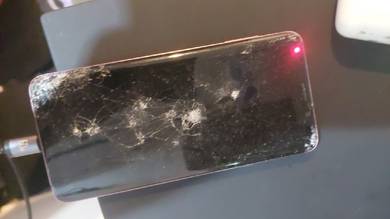 Galaxy s9 plus screen damage