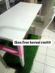 meja Ikea siap.kerusi 