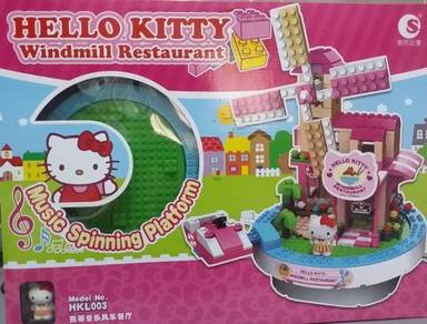 Bricks Sanrio Hello Kitty Musical Windmill block