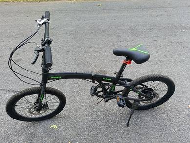 Selling used folding bicycles