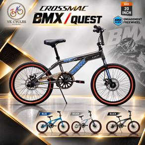 CROSSMAC QUEST BMX 20” TEENs SINGLE SPEED BICYCLE