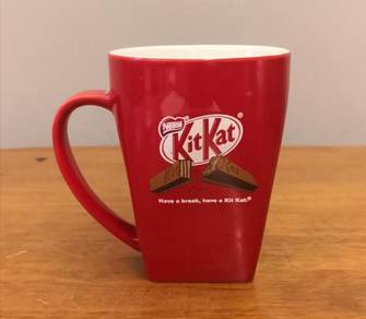 KitKat mug guitar