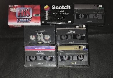 7 SONY TDK VIDEO 8 (METAL) 8MM VIDEO Cassette