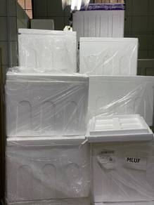 polystyrene box (used)